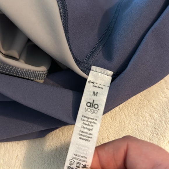 Alo Yoga Vapor High-Waist Gradient Dusk Legging in Dusk Sky Size M - Picture 8 of 14